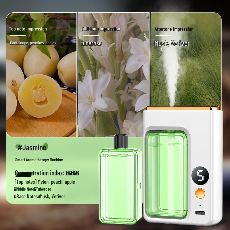 Automatic Aromatherapy Air Freshener: Long-lasting Fragrance Humidifier & Toilet Deodorizer for Indoor Use