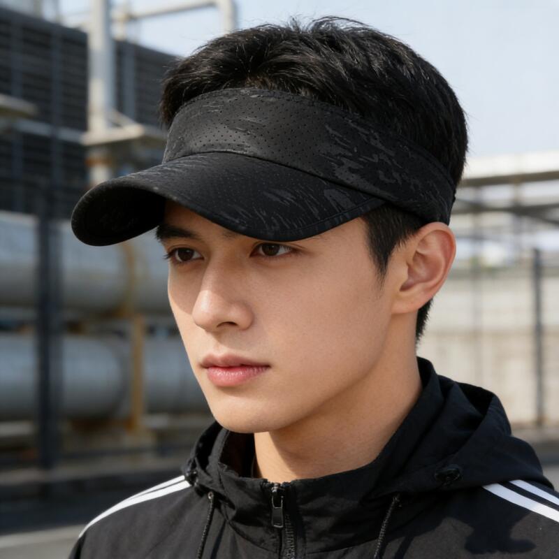 Summer Long-Brim Sunscreen Cap Outdoor Sports Sunshade Baseball Cap Quick-Drying Cap