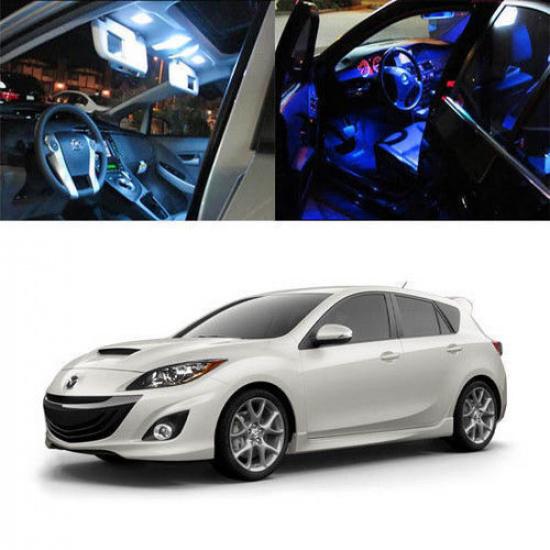 5 x 5050 SMD Full LED Interior Lights Package For 2010-2013 Mazda3 Mazdaspeed3