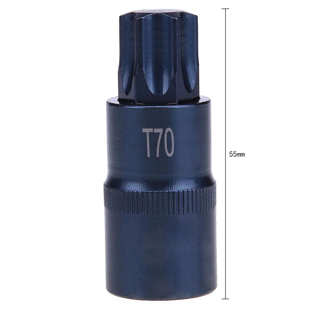 Torx Screwdriver Bit 1/2 Socket Bits Adapter for Screwdrivers T30 T35 T40 T45 T50 T55 T60 T70 Drive Socket Repair Hand Tool