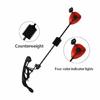 4 Stück Empfindliches Swing-Signalempfänger LED-beleuchtetes Angel-Swinger-Set Angelzubehör Angelbissanzeiger