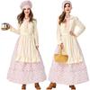 Karneval Halloween Little House Kostüm Prairie Pioneer Old Day Girl Laura Rollenspiel Cosplay Fancy Partykleid