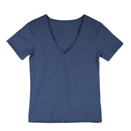 Men T-shirt Deep V Neck Solid Color Slim Fit Pullover Thin Workout Sweat Absorption Mid Length Sports Top Men Clothes