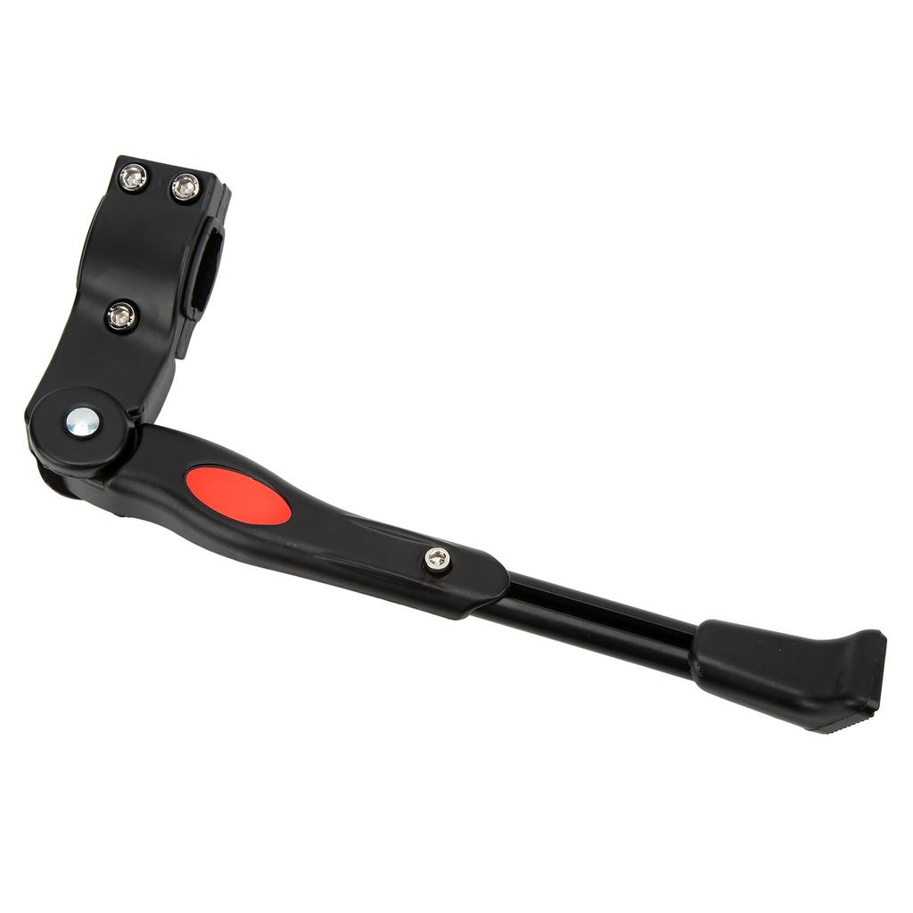 Bisiklet Ayaklığı Alüminyum Alaşım Ayarlanabilir Aşınmaya Dayanıklı Plastik Mat İçinde Geliştirilmiş Stabilite Bisiklet AyaklığıSiyah