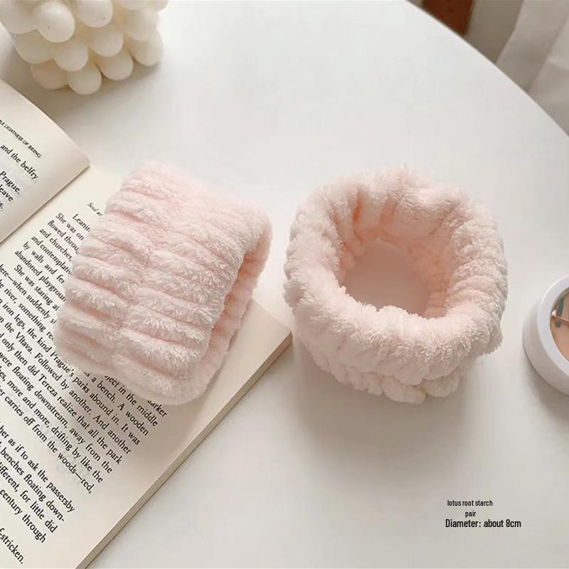 Водонепроницаемые браслеты для умывания лица - Влагозащитные, брызгозащитные, впитывающие махровые нарукавники.