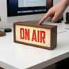 Schreibtischhalterung ON AIR Schild Sendung Sendung On Air Box Licht Heimstudio