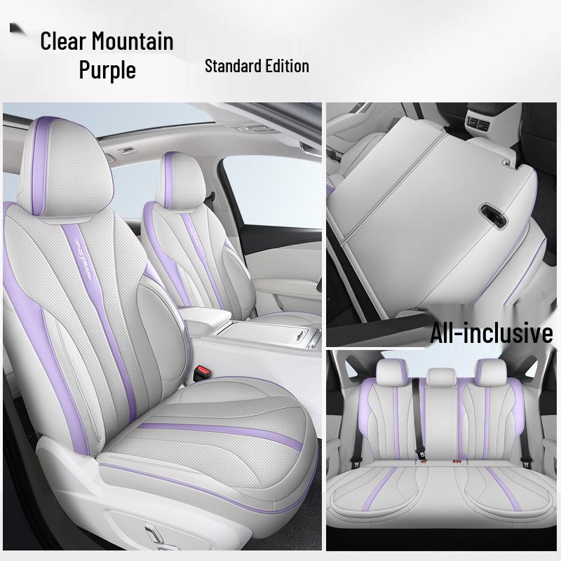 Universal Full Leather Car Seat Cushion for Xingrui L - New Style, All-Season, Five-Seat Fit