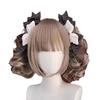1 Pair Y2K Style Lolita Hair Clip 3D Design Double Ponytail Clips Cute Wing Bow Hair Clip  Cosplay