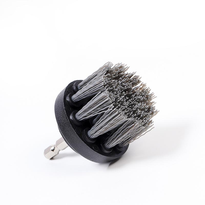 2-Inch Conical Electric Drill Brush for Kitchen Tile, Car Wheel Hub, and Floor Cleaning