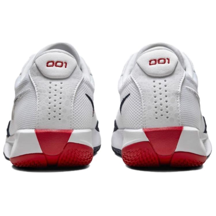 Nike Air Zoom GT Cut Academy EP USA Men Sneakers White Sport-Red Obsidian FB2598-104