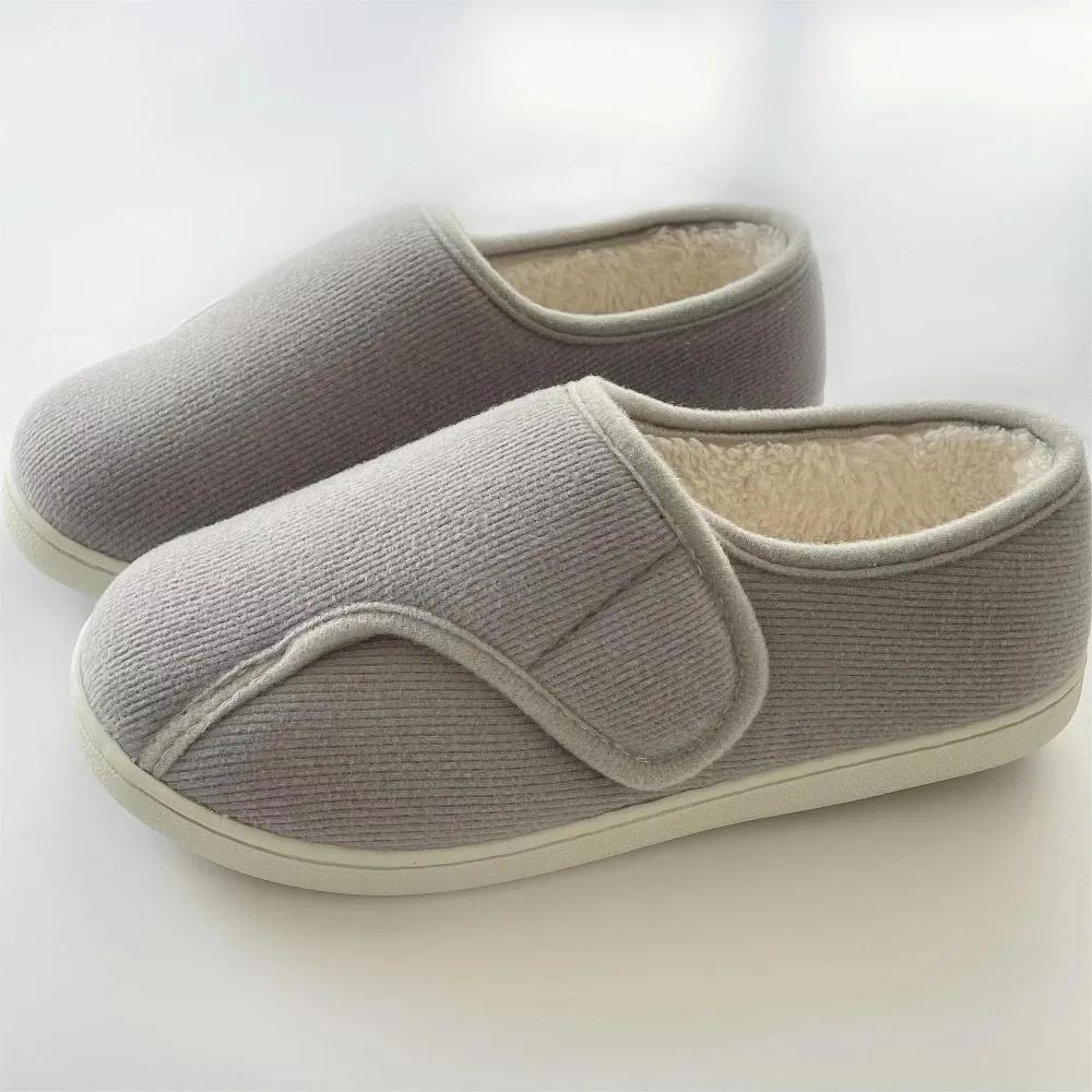 Fashion Women Shoes Home Soft Mesh Breathable Pregnant Slippers Anti-slip Diabetic Arthritis Edema Slippers for Expectant Mom Extra Wide