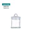 In-Stock Dustproof & Moistureproof High-Borosilicate Glass Tea Storage Canister with Sealed Lid and Large Capacity