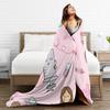 Super Warm Blanket Travel Office  Medical Nurse Doctor Throw Blanket  Flannel Bedspread For Bedroom Novelty Sofa Bed Cover