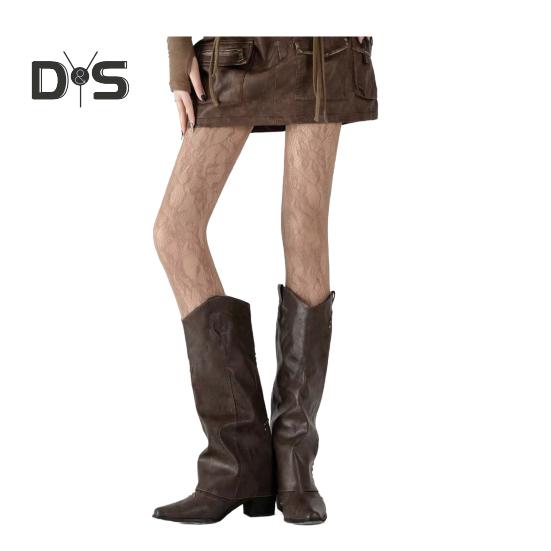 Strumpfhosen für Damen mit ausgehöhltem Rankenblumenmuster, ultradünn, durchsichtig, hohe Elastizität, rutschfest, einfarbig, passender Minirock für Pendler, Dating, Party