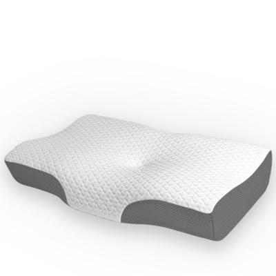 Memory Foam Made In Adjustable Suitable for Back and Side Concave Hollow Design for Head Stability and Easy 32cm Wide X 53cm Gray DreamCat's Pillow,