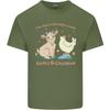 A Girl Who Loves Goats Chickens Farmer Unisexs Light Cotton TShirt