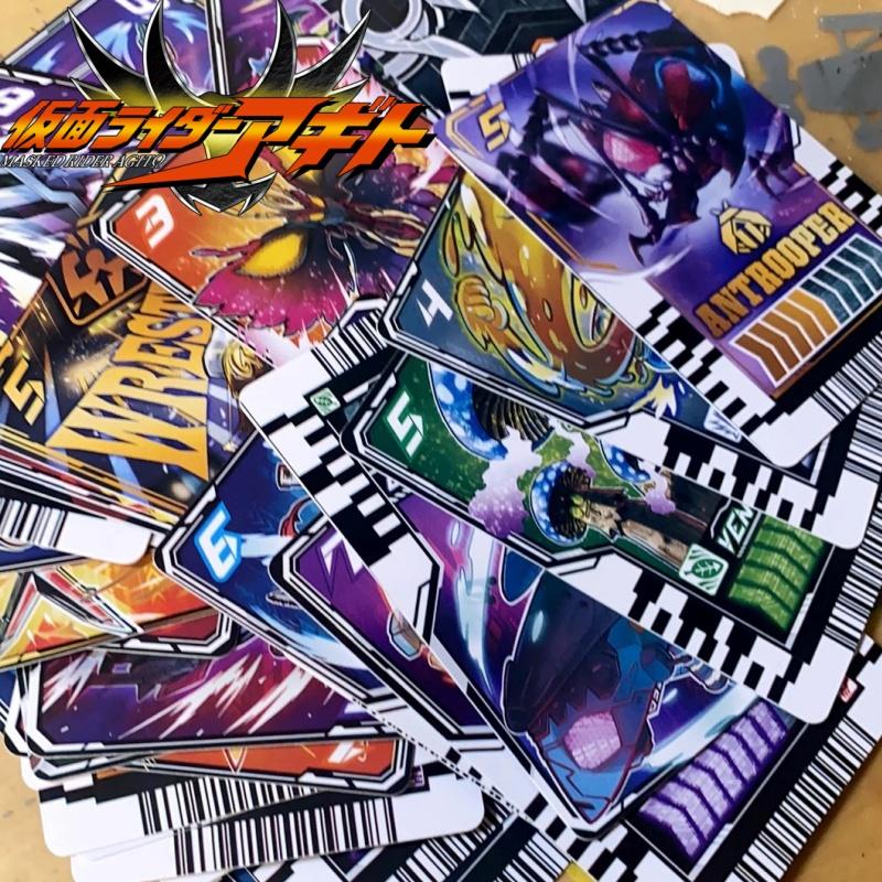 Anime Kamen Rider Gotchard Series Self-Made Adhesive Card Can Linked To Dx Transform Waist Belt Driver Collection Card Gift Toy