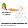 High Strengths Fishing Baits Wire Supporting Spinners Making Enduring for Dedicated Fishermen Worldwide