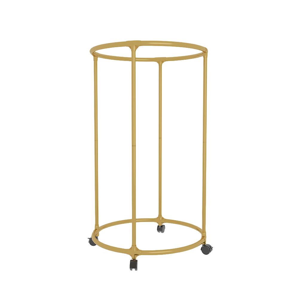 Circular Drying Rack with Wheels 360Rotating Display Hanging Clothes Rack Metal Clothing Stand for Bedroom Balcony золотой 38640₽