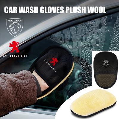 Car Cleaning Sponge Glove Polishing Washing Mitt Gloves Wash Care For GT 108 4008 3008 308 208 508 2008 5008 207 206 408