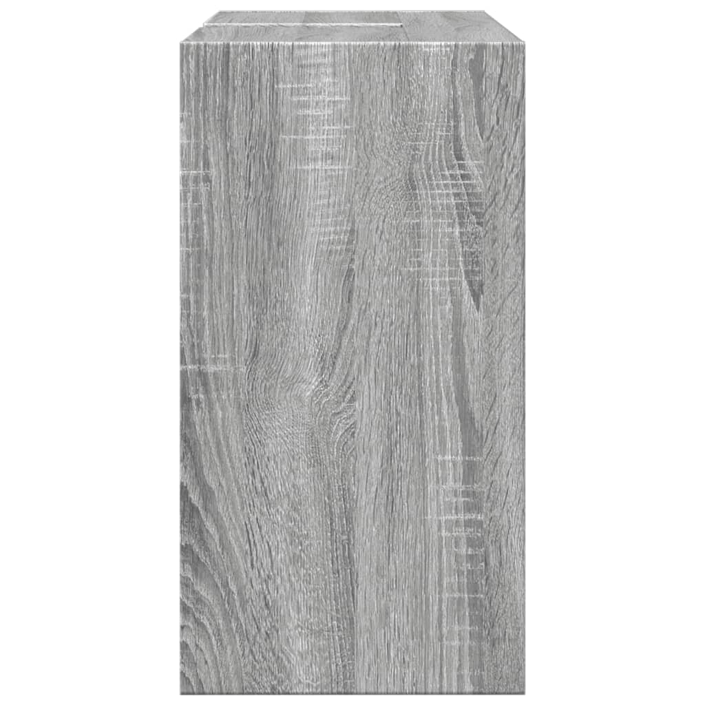 Waschtischunterschrank, Unterschrank unter dem Waschbecken, Schrank ohne Waschbecken, Sonoma-Eiche 63 x 29 x 55 cm