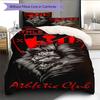 Bilbao logo Patrón Juego de Ropa de Cama Colcha Colcha Funda de Almohada Decoración del Hogar Regalo de Cumpleaños (1 * funda nórdica + 2 * fundas de almohada, sin núcleo)