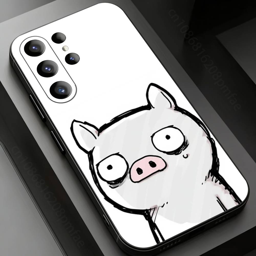 

Ugly Cute Animal Series Phone Case For Samsung Galaxy S26,25,24,23,22,21,20Plus Ultra Samsung S205G