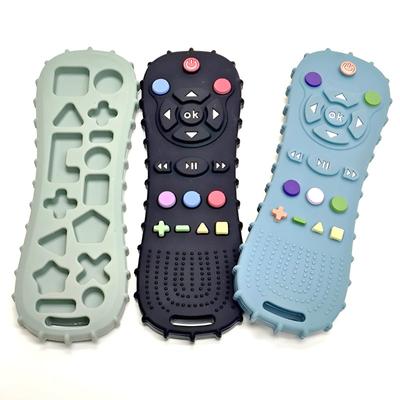 Baby Fernbedienung Beißring Silikon Baby Anti-Essen Handschuhe Schnuller Armband Zahnen Stick Beißen Spielzeug