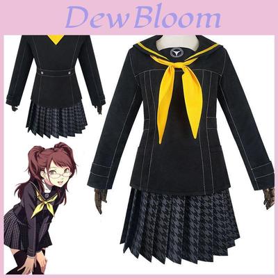 Persona 4 Kujikawa Rise Schuluniform Cosplay Kostüm Mit Stilvollem Oberteil Rock Und Krawatte