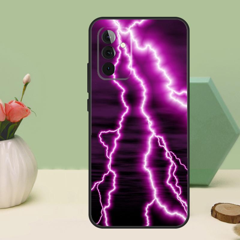Sky Lightning Style For Samsung Galaxy A26 A54 A34 A14 A52 A32 A12 A13 A33 A53 A15 A16 A36 A56 A06 A35 A55 Case