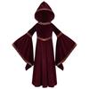 Cosplay Halloween Parent-Child Costume Girls Party Costume Adult European Medieval Burgundy Vampire