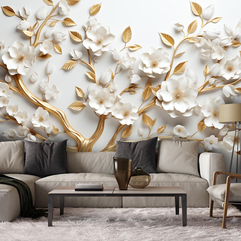 Wallpaper Flowering tree glamour