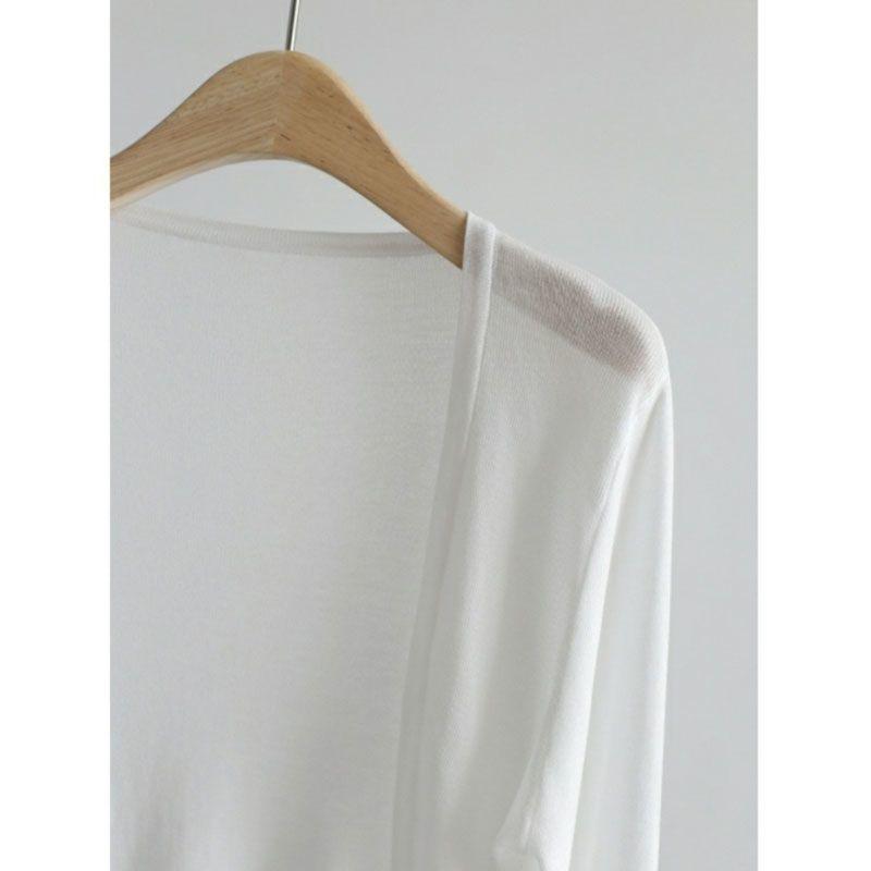 Women's Ice Silk Sunscreen Cardigan and Camisole Dress Set - Long Sleeve, Lightweight Shawl, Thin Knit Cover-up.