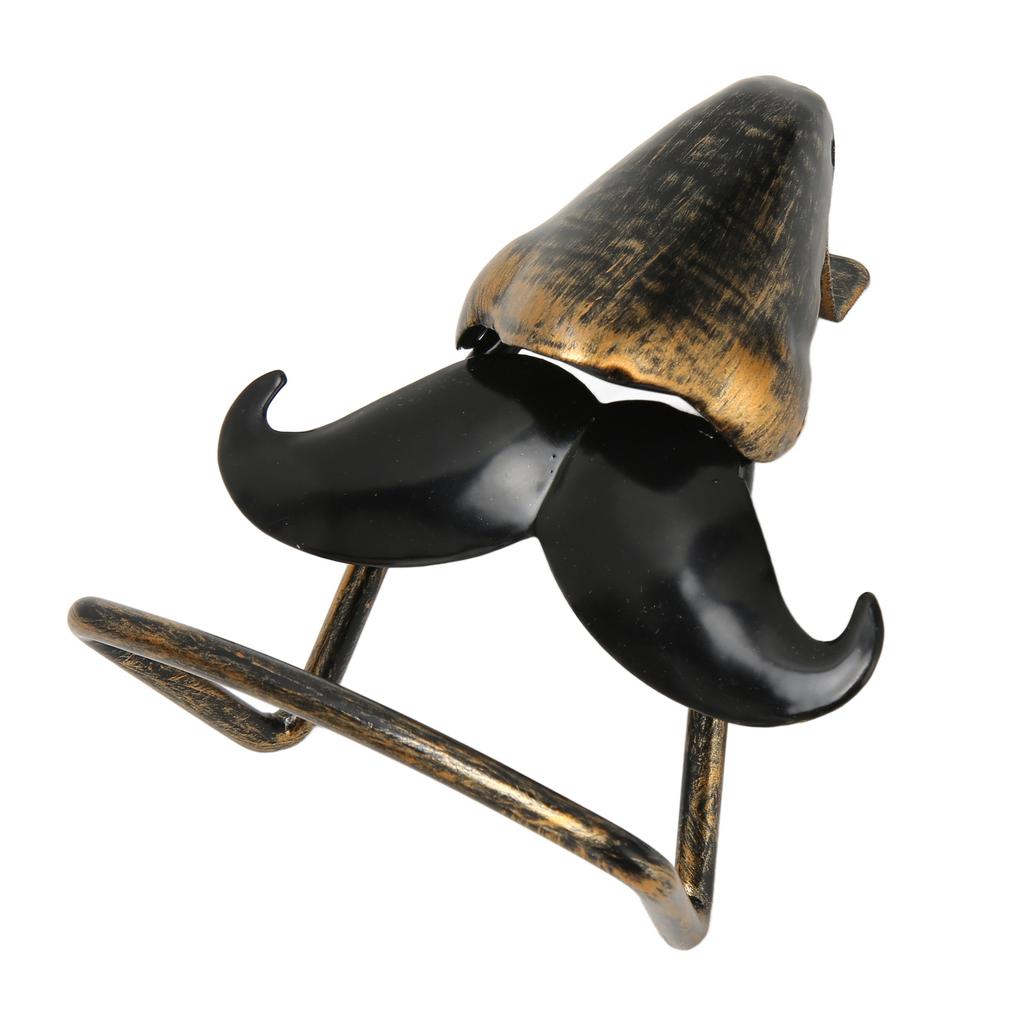 Nose Shaped Eyeglasses Holder Iron Nose and Mustache Shaped Eye Glasses Holder Display Stand for Hom