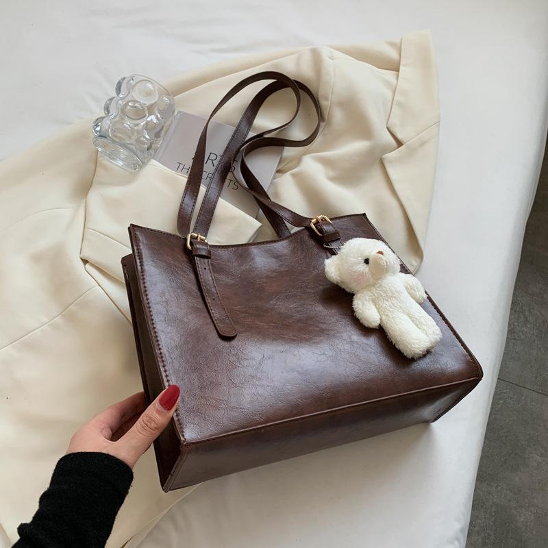 Borsa da Donna Grande Più Calda Più Calda Borse a Spalla di Grande Capacità Borse a Spalla in Pelle PU di Alta Qualità Borse Selvatiche da Donna Sac A Main Femme