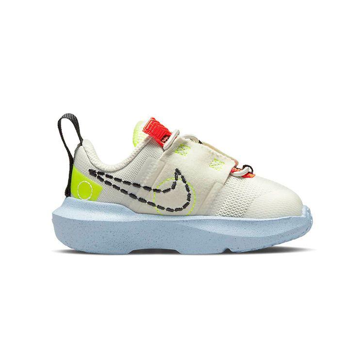 Nike Crater Impact TD Light Bone Stone Baby Sneakers Cream Volt Black DB3553-010