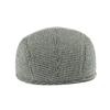 Jesień Zima Męski Kapelusz Średniego Wieku i Starszy Retro Kapelusz z Daszkiem Brytyjski Beret Mała Pepitka Bawełniany Kapelusz