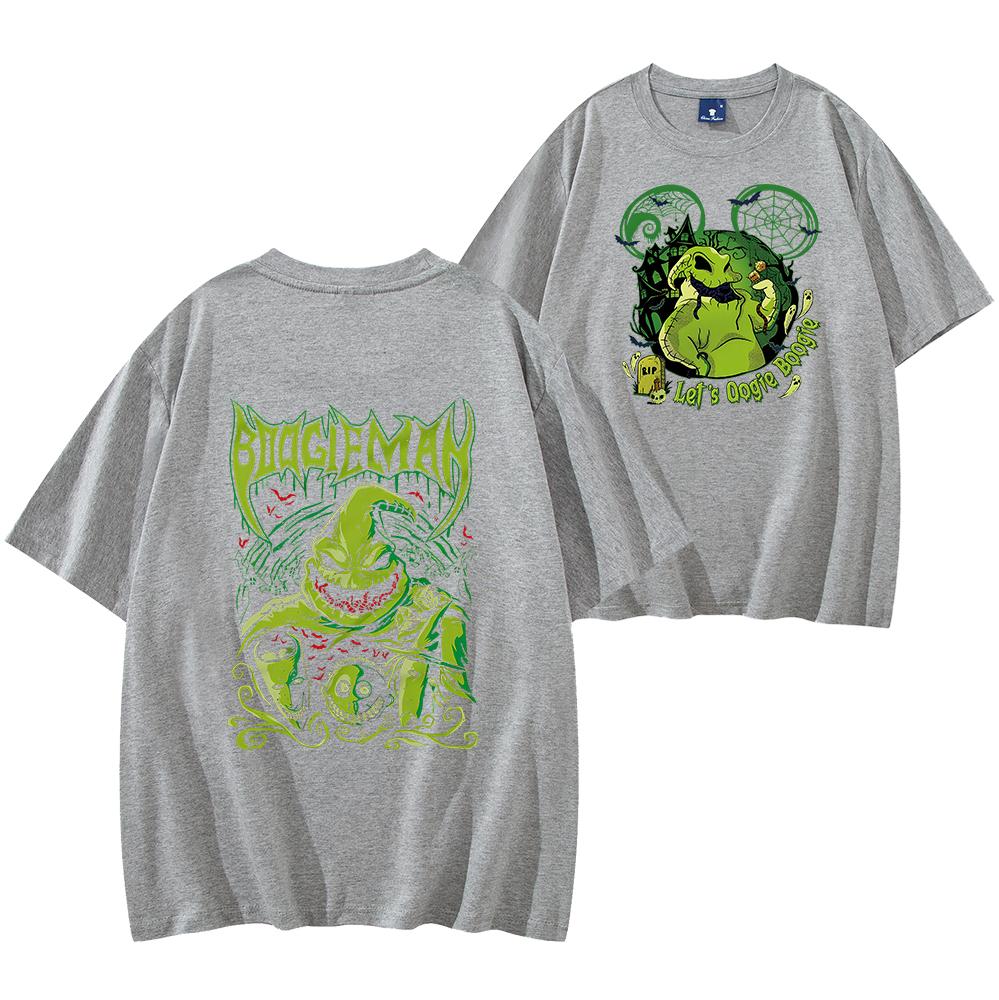 

Boogie Man Shirt Halloween Boogie T-Shirt Nightmare Before Christmas Tops Oogie Boogie Shirt Family Halloween Party 2025 Tee 4XL