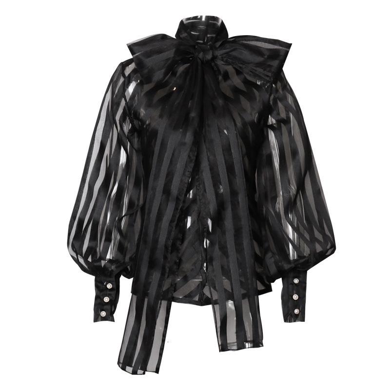 Women's Long-sleeved Wide-collar Top Bottoming Shirt Blouse