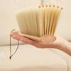 Durable Coffee Powder Brush with Natural Wood Handle and Anti Static Bristles for Precise Cleaning