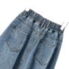 Denim A Line Skirt For Plus Size Women With Button Details For Fall 2025