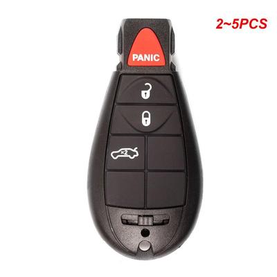 2~5PCS Car Key Cover For Dodge Challenger Charger Magnum Journey Ram Jeep Commander Grand Cherokee Chrysler Voyager 300C