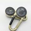 Outdoor Multifunctional Mini Mountain Climbing Buckle Carabiner with Thermometer Compass