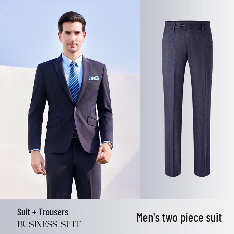 Toluoman Unisex Professional Two-Piece Suit Set