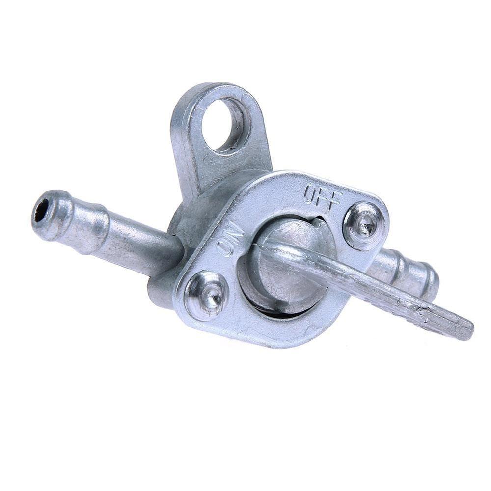 Rubinetto del serbatoio universale per moto, filtro, rubinetto di scarico, interruttore da 1/4" in linea, per olio, benzina e carburante, per bici