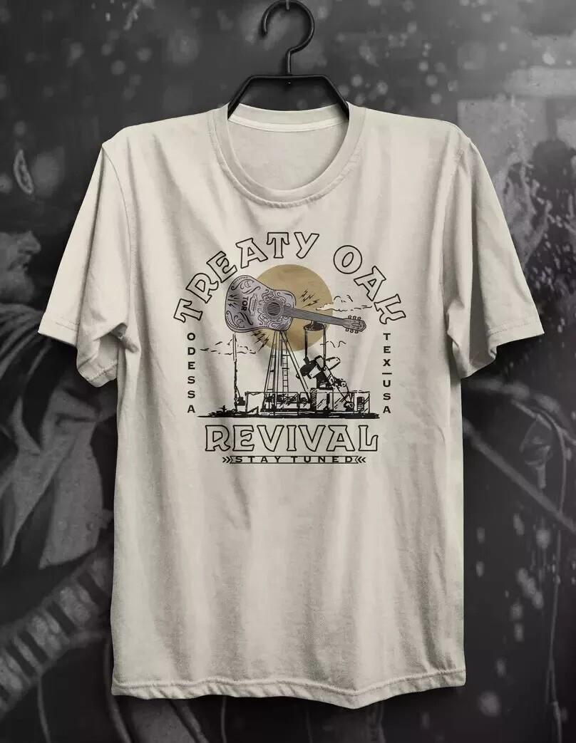 

Trend Treaty Oak Revival Beige or White Size S-4XL T-shirt Tops Tee 3XL
