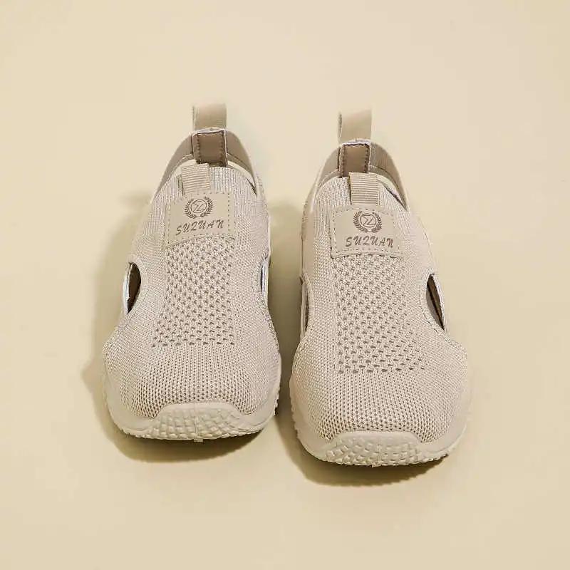 Fashion Mocasin Slip On Fabric Tennis Woman Woven Sneakers Without Heels Luxury Shoes Womens Sports Tenys China Model Small Price