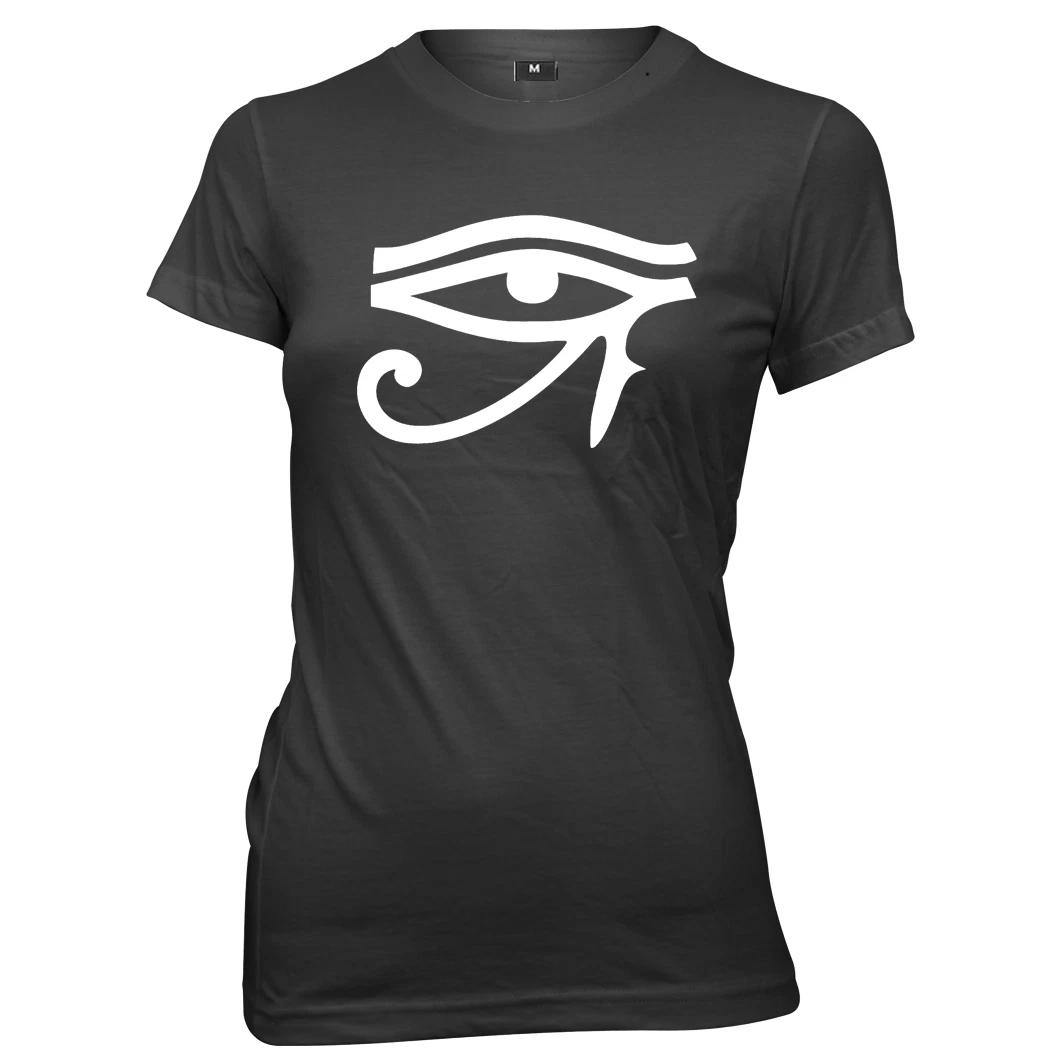 Egyptian Eye Of Horus Womens Ladies Funny T-Shirt L
