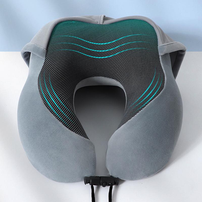 1PC Car Travel Accessory Minimalist Style Durable Fabric Durable Fabric Travel Headrest Comfortable Multi-Color