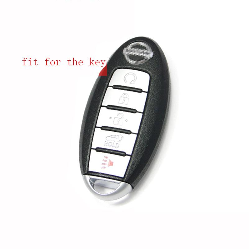 ZAD Silicone rubber car Key Case cover For Nissan Altima pathfinder juke x-trail 5 buttons key